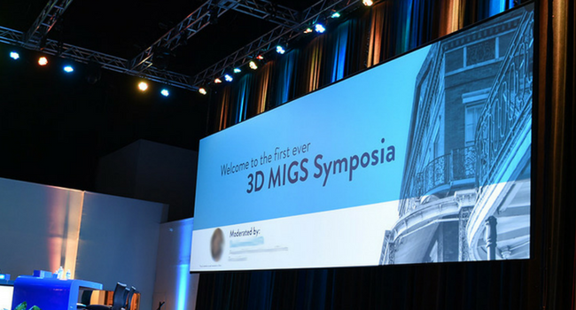 Image Critical 3D Screen for Ophthalmology Conference