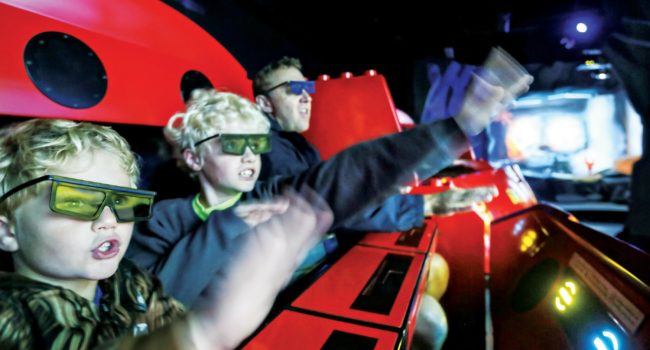 3D Optical Coating for Ninjago Theme Park Ride