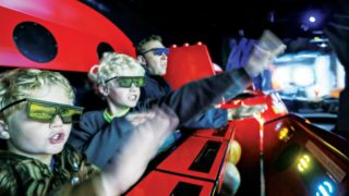 3D Optical Coating for Ninjago Theme Park Ride